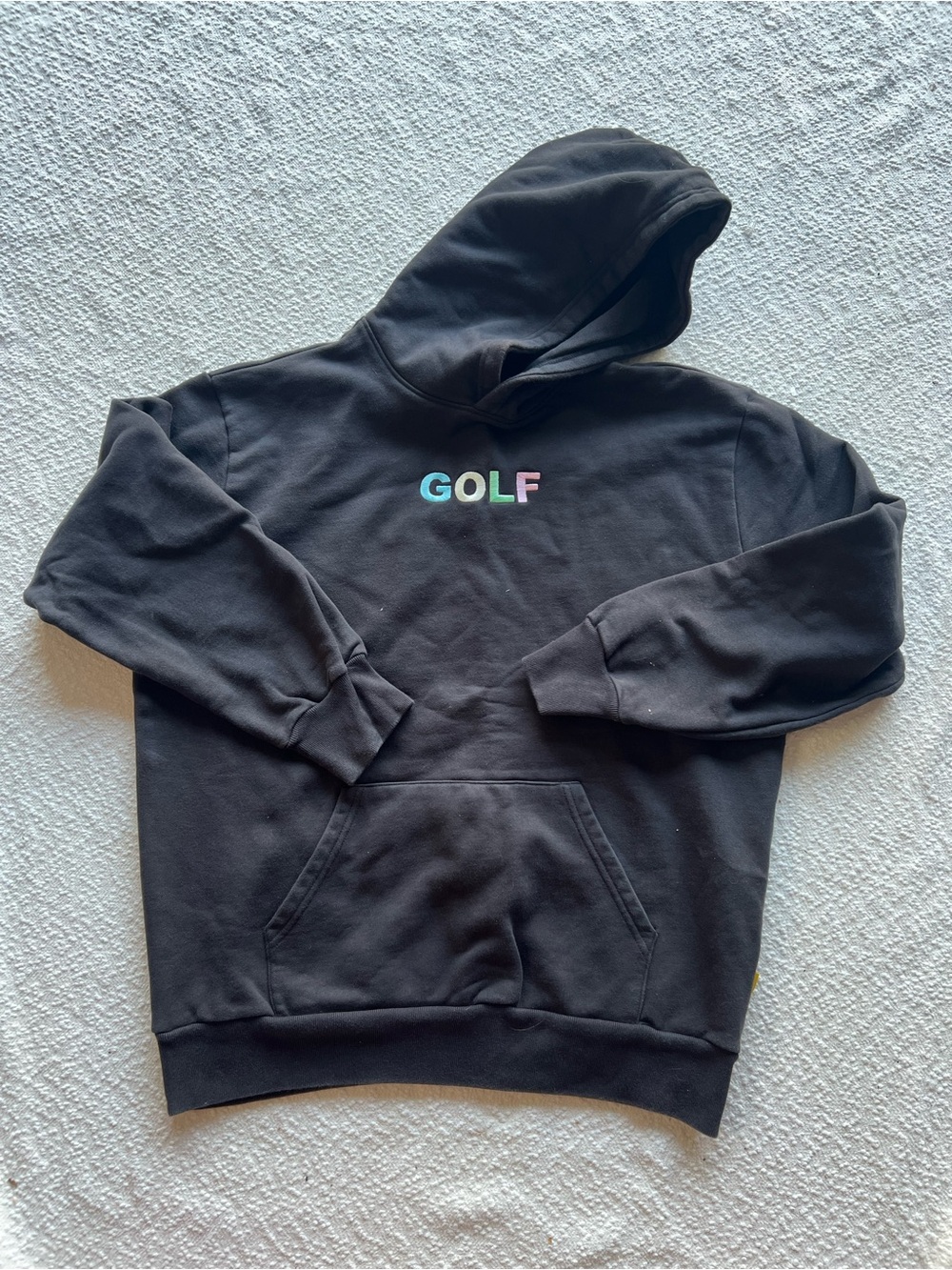 GOLF WANG Multi-Color 3D Embroidered Logo Hoodie - XL